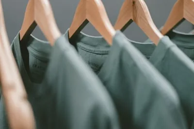 Hanging clothes