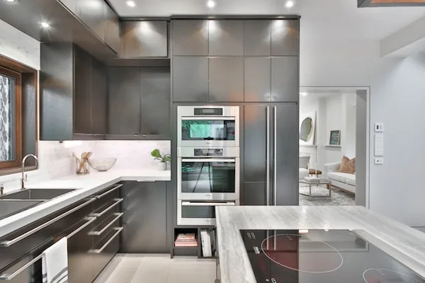 Stainless steel kitchen